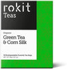 Rokit Org Green Tea & Corn Silk 18 Bags x 6