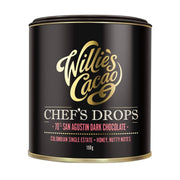 Willies Cacao San Augustin 70% Dark Chocolate Chefs Drops 150g