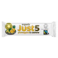 Tropical/W Just 5 Pineapple & Cashew Bar 40g x 18