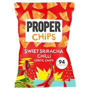 Properchips Sweet Sriracha Chilli Lentil Chips 85g x 8