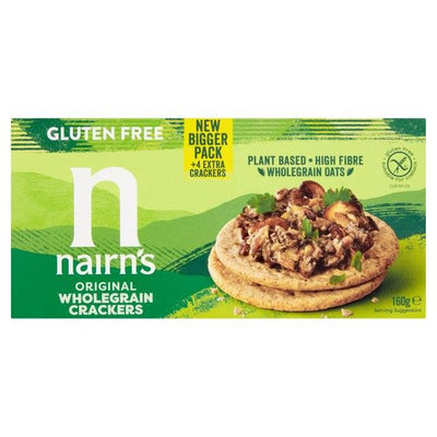 Nairns Gluten Free Whole Grain Crackers 160g
