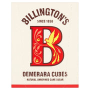 Billingtons Rough Cut Demerara Sugar Cubes 500g x 8