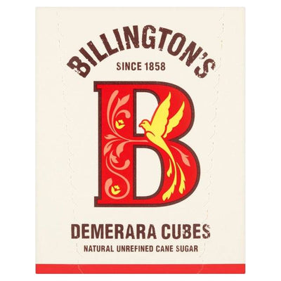 Billingtons Rough Cut Demerara Sugar Cubes 500g x 8