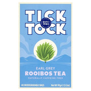 Tick Tock Earl Grey Rooibos Tea 40 Bags x 4