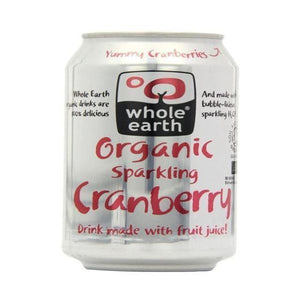 Whole Earth - Cranberry 330ml x 24