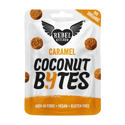 Rebel Kitchen Organic Caramel Bytes 26g x 10
