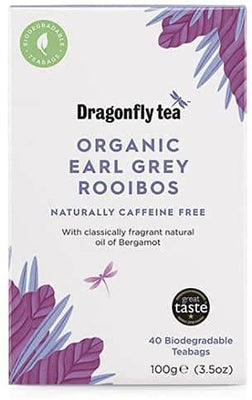 Dragonfly Organic Rooibos Earl Grey 40 Bags x 4