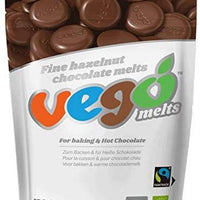 Vego Fine Hazelnut Chocolate Melts 180g x 10