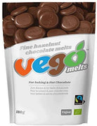 Vego Fine Hazelnut Chocolate Melts 180g x 10