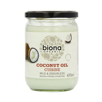 Biona - Coconut Oil Cuisine - Mild & Odourless 470ml