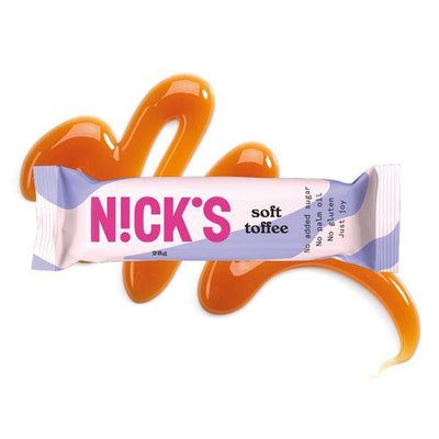 Nicks Soft Toffee Chocolate Bar 28g x 24