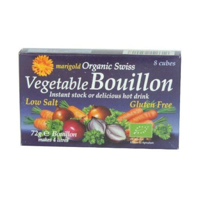 Marigold - Swiss Vegetable Reduced Salt Bouillon Cubes 8s x 12