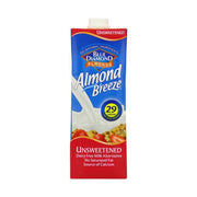 Almond Breeze - Unsweetened Drink 1Ltr x 8
