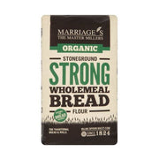 Marriages - Organic Strong Stoneground Wholemeal Flour 1kg x 6