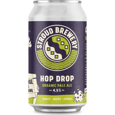 Stroud Brewery Hop Drop Organic Pale Ale Can 440ml x 12