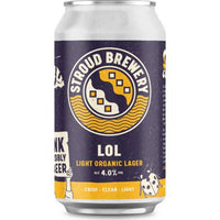 Stroud Brewery Light Organic Lager Can 440ml x 12