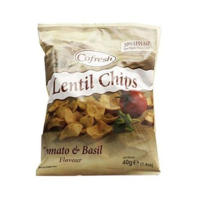 Eat Real - Lentil Tomato & Basil Chips 40g x 12