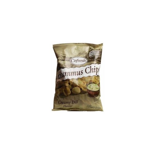 Eat Real  Hummus Creamy Dill Chips - Eat Real  Hummus Creamy Dill Chips 45g x 12