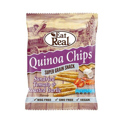Eat Real - Quinoa Tomato & Garlic Chips 30g x 12
