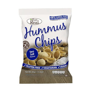 Eat Real - Hummus Sea Salt Chips 45g x 12