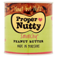 Proper Nutty Nowt But Nuts Peanut Butter Tin 1kg x 2