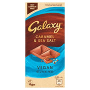 Galaxy Vegan Caramel & Sea Salt Bar 100g x 10