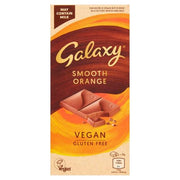 Galaxy Vegan Smooth Orange Bar 100g x 10