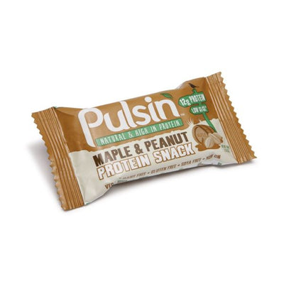 Pulsin - Maple & Peanut Protein Natural Peanut Snack 50g x 18