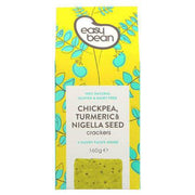 Easy Bean Chickpea Turmeric & Nigella Seed Crackers 160g
