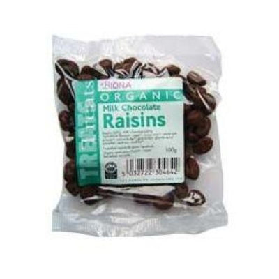 Biona - Milk Chocolate Covered Raisins 60g x 12