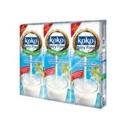 Koko - Dairy Free Original Coconut Milk + Calcium (250ml x 3)