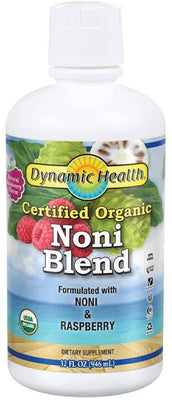 Dynamic Health Organic Noni Juice Tahitan Raspberry 946ml