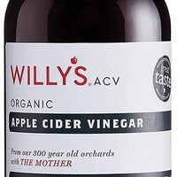 Willys Apple Cider Vinegar With The Mother - Glass Bottle 1Ltr