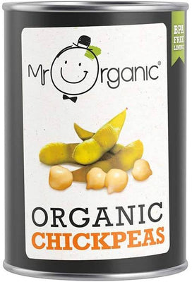 Mr Organic Chick Peas 400g x 12