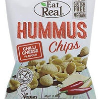 Eat Real Hummus Chips - Chilli Cheese 45g x 12