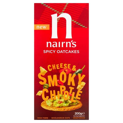 Nairns Cheese & Smoky Chipotle Oatcakes 200g