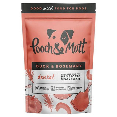 Pooch & Mutt Duck Rosemary Probio Dental Health Treats 120g