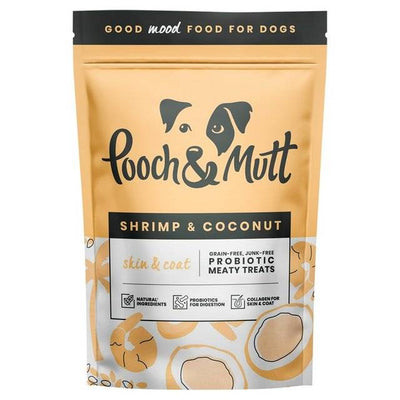 Pooch & Mutt Shrimp Coconut Probio Skin Coat Treats 120g