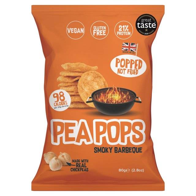 Pea Pops - Smoky Bbq 80g x 12