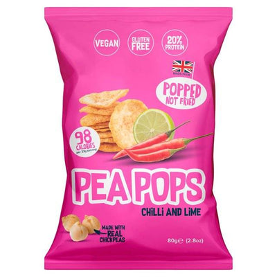 Pea Pops - Chilli & Lime 80g x 12