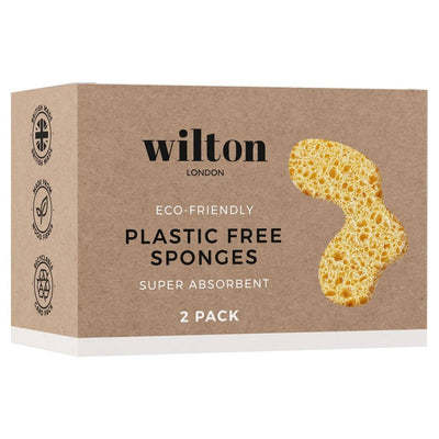 Wilton London Plastic Free Sponge - Twin Pack