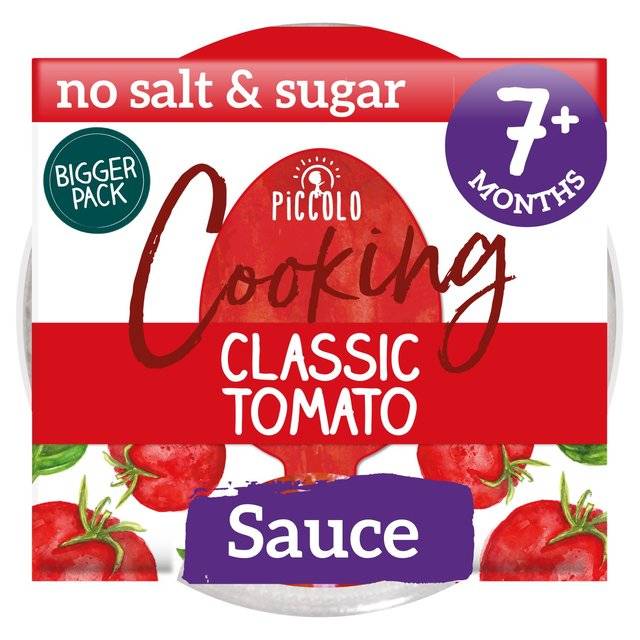 Piccolo Organic Tomato & Basil Pasta Sauce 120g x 12