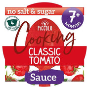 Piccolo Organic Classic Tomato Batch Cooking Sauce 350g x 4