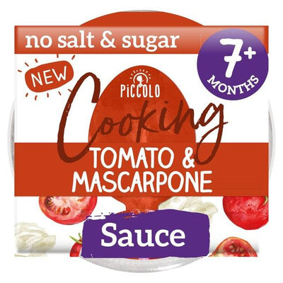 Piccolo Organic Tomato & Mascarpone Sauce 120g x 12