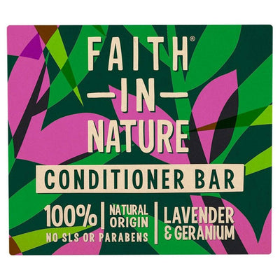 Faith In Nature Lavender & Geranium Conditioner Bar 85g