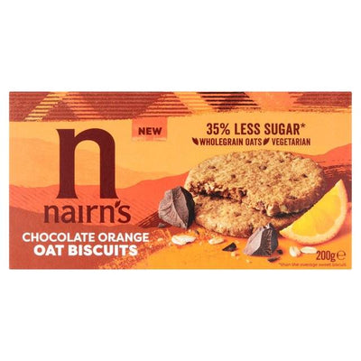 Nairns Chocolate & Orange Oat Biscuits 200g