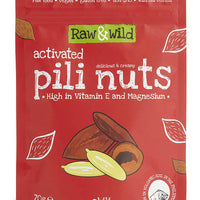 Raw & Wild Activated Pili Nuts - Chili 70g x 6