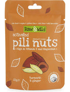 Raw & Wild Activated Pili Nuts - Turmeric Ginger 22g x 12