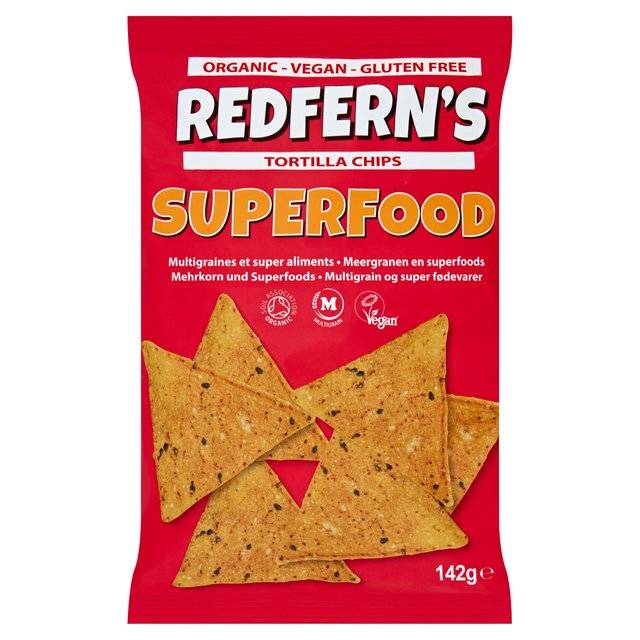 Redferns Superfood Sweet Potato Buckwheat Hemp Chips 142g x 12