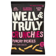 Well & Truly Crunchies - Punchy Pickles 100g x 14